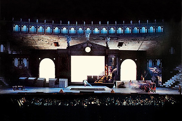 Arena Tosca Opera Lirica PERONI