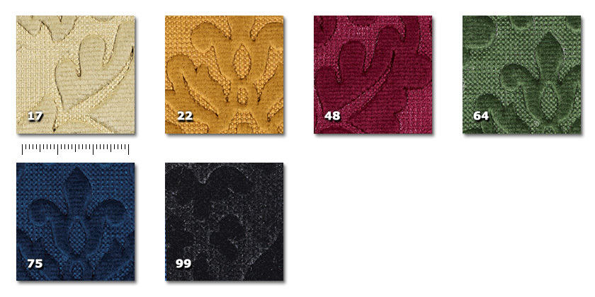 FME - Medea 17. beige22. oro48. bordeaux64. verde75. blu99. nero