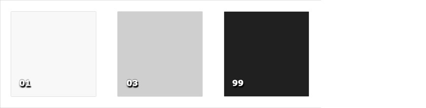 WCV - Cinghia 01. bianco03. grigio99. nero