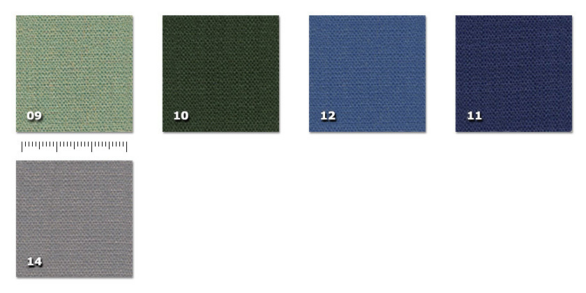 CST - Stoplight 09. verde * (7 m)10. verde oscuro * (109 m)11. azul * (8 m)12. azul avion * (190 m)14. gris oscuro * (6 m)* disponibilidad limitada a la cantidad indicada