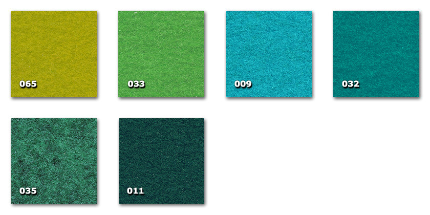 TMP - Perotapis Colores disponibles a pedido (cantidad mnima de un rollo):009. turquesa011. verde pino032. verde aguamarina033. verde chroma key035. verde claro melange065. verde muy claro