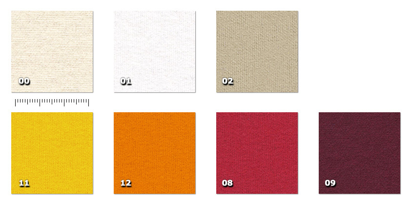 CGO - Gobbi Commande minimale  300 m00. naturel01. blanc02. beige * (51 m)11. jaune12. orange08. rouge * (62 m)09. bordeaux * (240 m)* disponible en ce moment