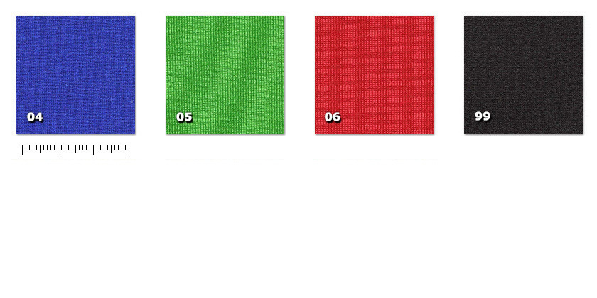 LWE200P - Windel largeur 200 cm 04. bleu chroma key * (50 m)05. vert chroma key * (157 m)06. rouge * (52 m)99. noir * (3,5 m)* disponibilit� limit�e � la quantit� indiqu�e