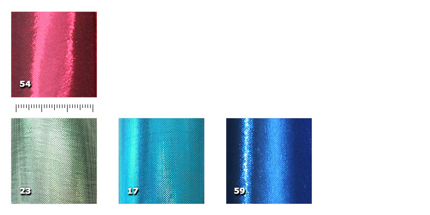 HLU - Textil Lucilla 17. turcoaz23. verde54. roșu59. albastru