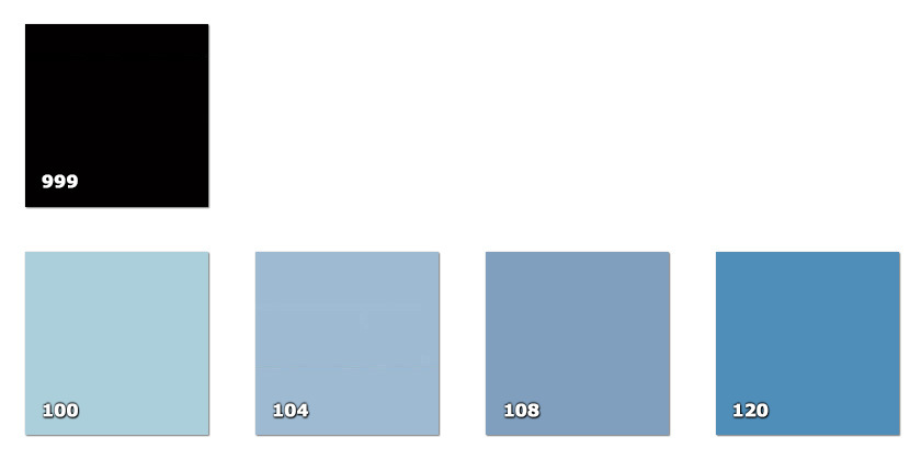 QLA130P - Laccato lăţime 130 cm 100. albastru Columbia104. albastru deschis108. albastru deschis120. turcoaz999. negru