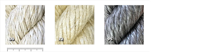 3S - Aida rope 00. natural12. hemp95. grey
