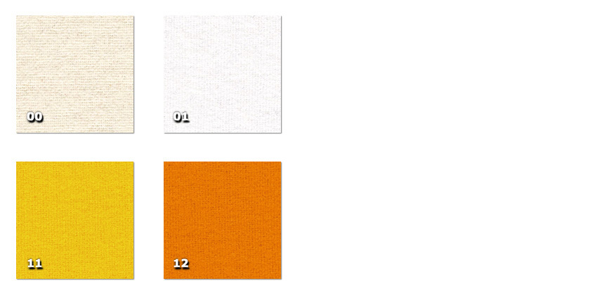 CGO - Gobbi Minimum order ± 300 m00. natural01. white11. yellow12. orange